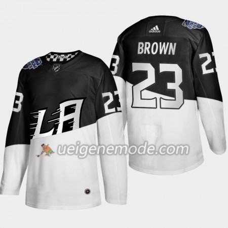 Herren Eishockey Los Angeles Kings Trikot Dustin Brown 23 Adidas 2020 Stadium Series Authentic